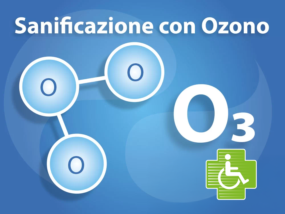 Sanificare i plantari con ozono