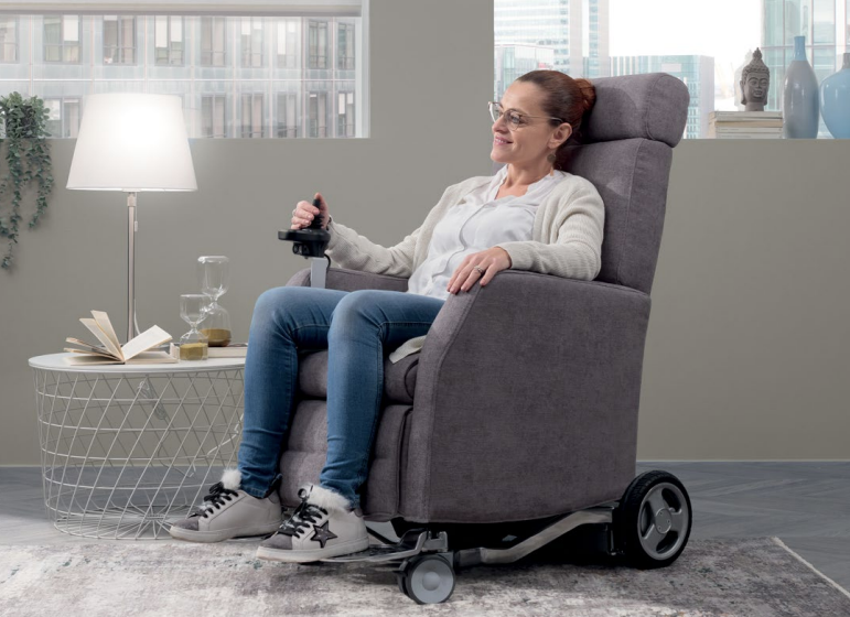 Poltrona elettrica per disabili